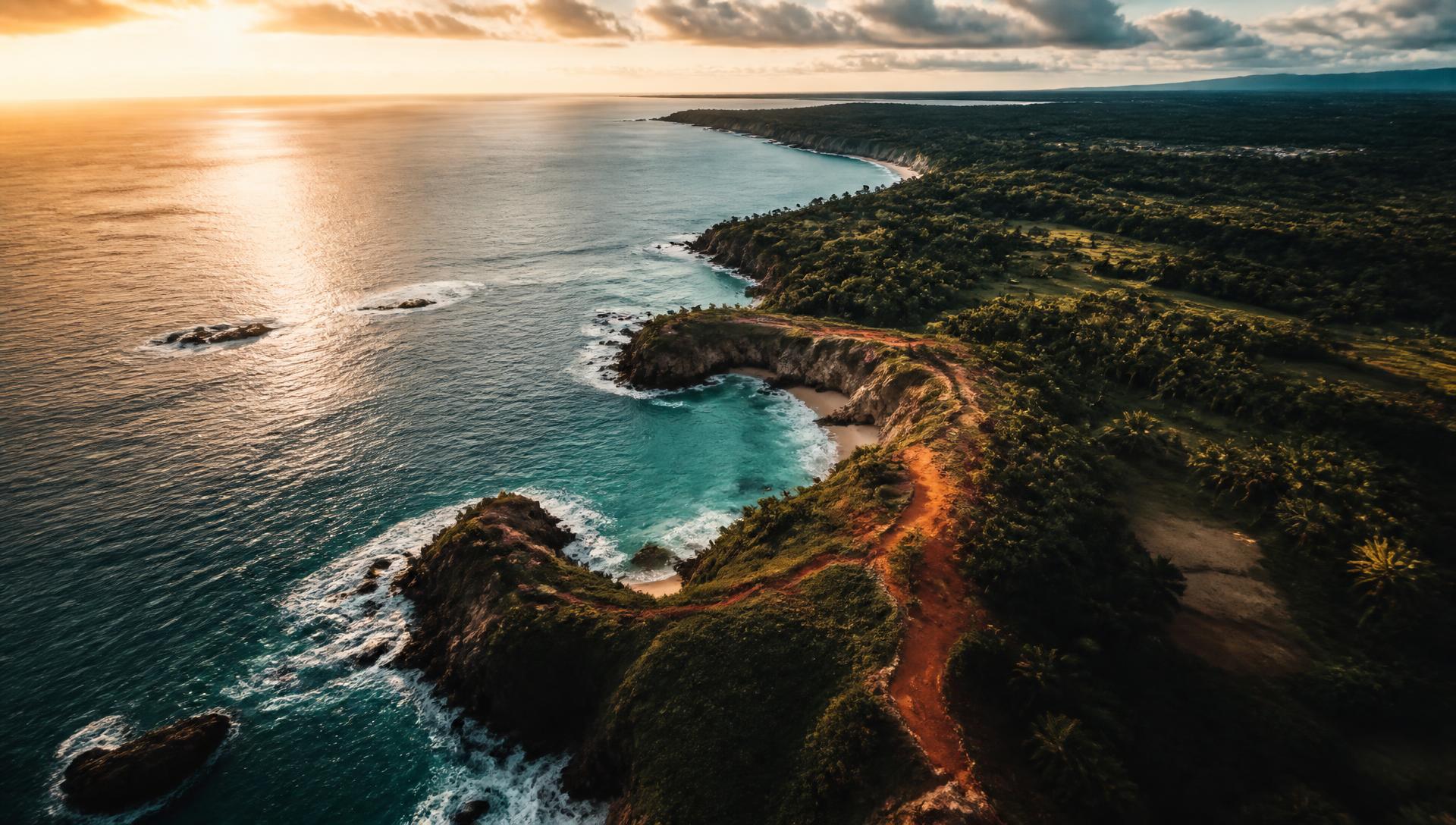 Fort-Dauphin coastline and land in the Anôsy region